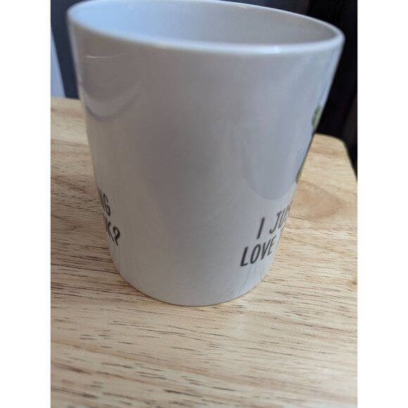 Turtle Mug CVS I just freaking love turtles Ok? 4 inch coffee mug dual side - Picture 6 of 9